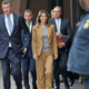 Lori Loughlin exits the John Joseph Moakley U.S. Courthouse after appearing in federal court to answer charges stemming from college admissions scandal on April 3, 2019 in Boston.